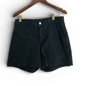 Levi's Women's Black Utility Shorts